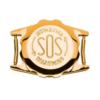 SOS Talisman für Uhrenarmband vergoldet, Damen