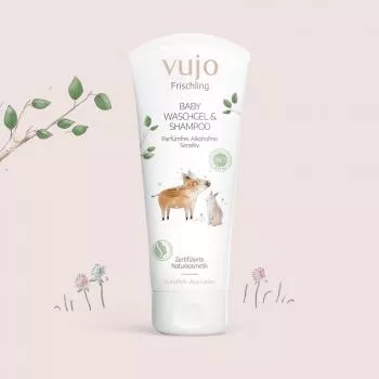 Vujo Frischling Waschgel & Shampoo sensitiv, parfümfrei