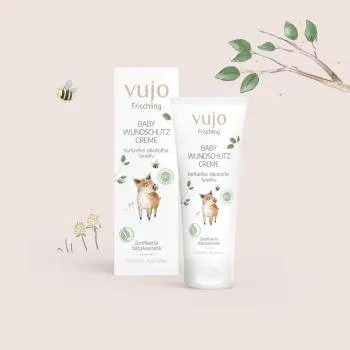 Vujo Frischling Wundschutzcreme sensitiv, parfümfrei
