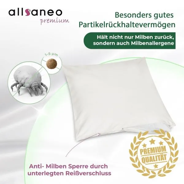 allsaneo premium Encasing Kissenbezug 50x70 cm