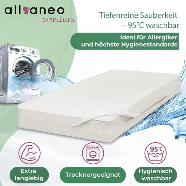 allsaneo premium Encasing Matratzenbezug 140x200x20 cm