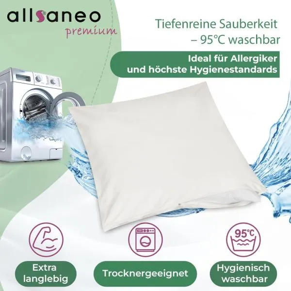 allsaneo premium Encasing Kissenbezug 50x70 cm