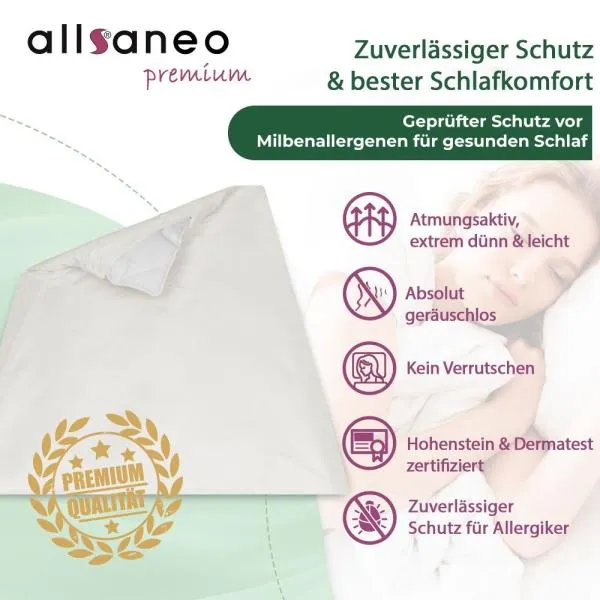 allsaneo premium Encasing Kinder Deckenbezug 100x135 cm