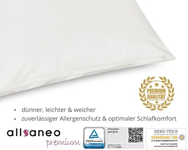allsaneo premium Encasing Kissenbezug 70x90 cm allsaneo premium Encasing Kissenbezug 70x90 cm