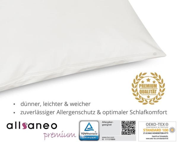 allsaneo premium Encasing Kissenbezug 40x60 cm