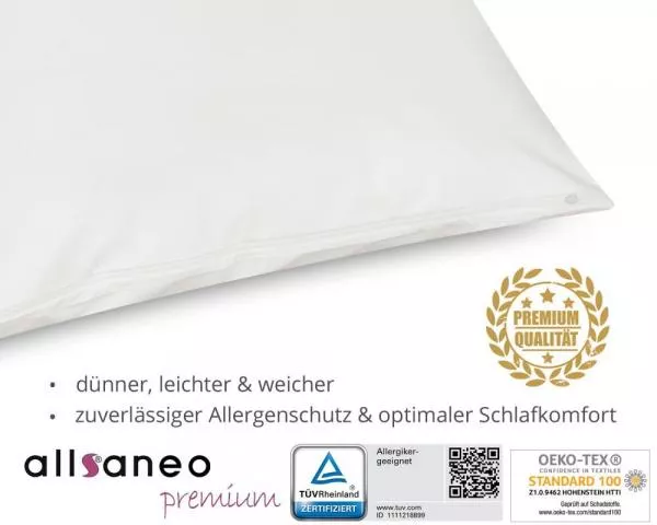 allsaneo premium Encasing Set für 140cm Matratzen