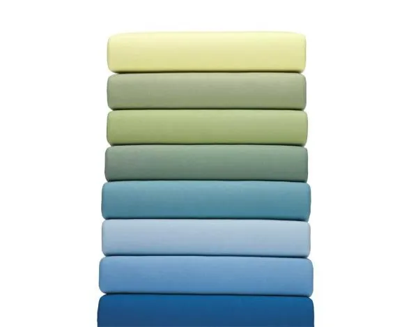 Cotonea Jersey- Spannbettlaken/ Spannbetttuch blau