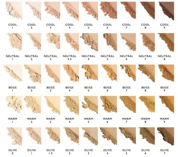alima Mineral Make up- Foundation: Olive 1