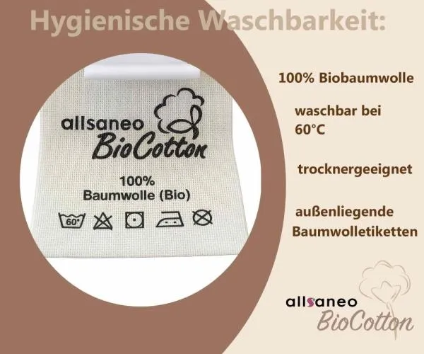 allsaneo Neurodermitisoverall aus Baumwolle allsaneo Neurodermitisoverall aus Baumwolle