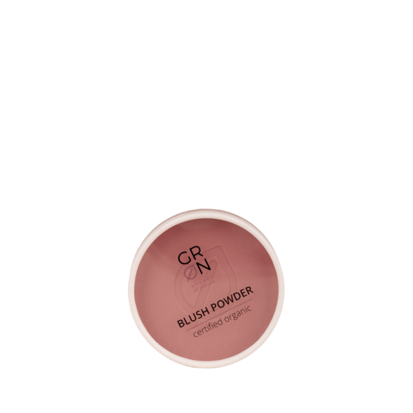 GRN Grün Blush Powder- Puder Rouge, rosewood