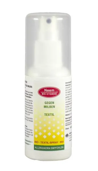 Neem- Bio Hygiene Textilspray gegen Milben 100 ml Neem- Bio Hygiene Textilspray gegen Milben 100 ml