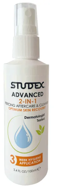 Studex® Advanced 2-in 1 Piercingpflege & Reiniger Studex® Advanced 2-in 1 Piercingpflege & Reiniger