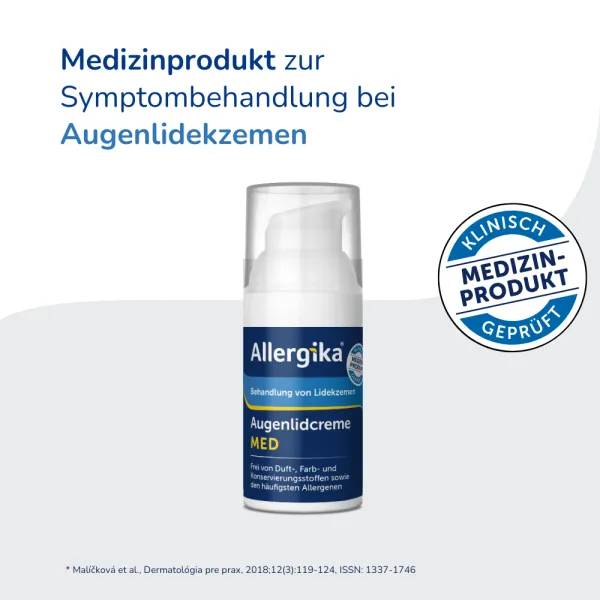 ALLERGIKA Augenlidcreme MED, 15 ml