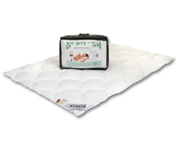 allsana TENCEL® Klimafaser Steppbett 155x220 cm allsana TENCEL® Klimafaser Steppbett 155x220 cm