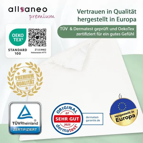allsaneo premium Encasing Deckenbezug 240x220 cm allsaneo premium Encasing Deckenbezug 240x220 cm