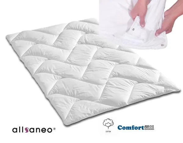 allsaneo® cotton comfort 4-Jahreszeiten-Steppbett 155x220 cm allsaneo® cotton comfort 4-Jahreszeiten-Steppbett 155x220 cm