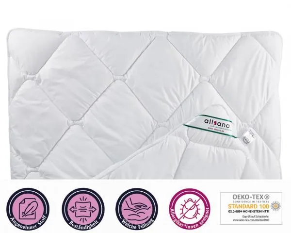 allsaneo® Microfaser Duo Steppbett 200x220 cm XL allsaneo® Microfaser Duo Steppbett 200x220 cm XL