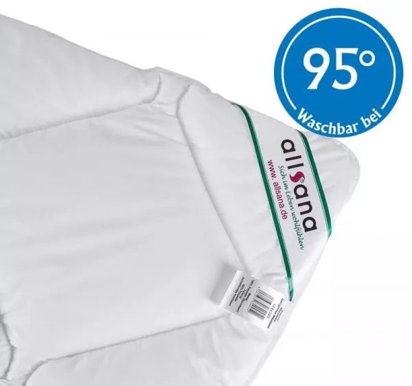 allsaneo® Microfaser Ganzjahres Steppbett 135x200 cm