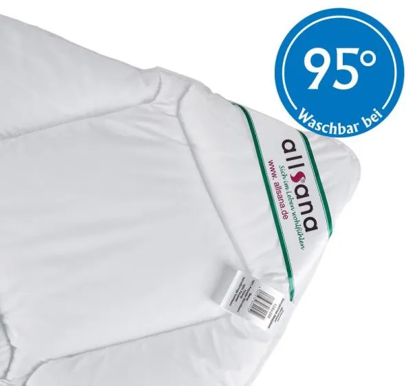allsaneo® Microfaser Ganzjahres Steppbett 200x220 cm XL