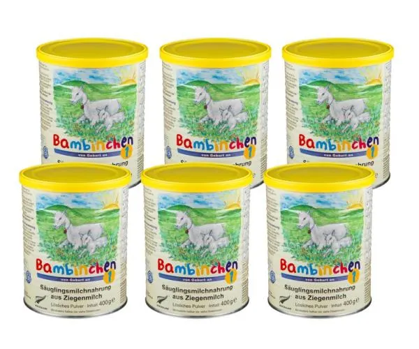 Bambinchen 1 , 6 x 400 g Bambinchen 1 , 6 x 400 g