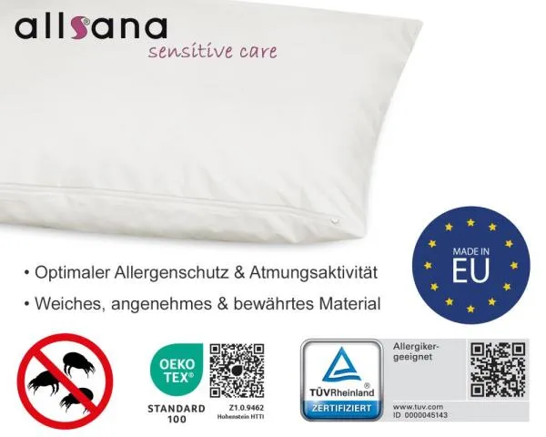 Detailansicht Materialeigenschaften allsana Encasing Detailansicht Materialeigenschaften allsana Encasing