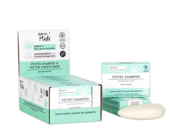 Savon du Midi- festes Shampoo sensitiv ohne Duft