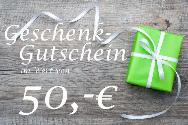 Geschenk-Gutschein 50,00 EUR