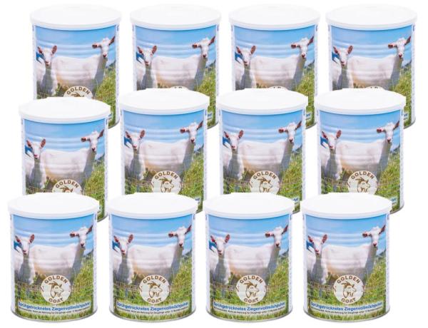 Ziegenmilchpulver Golden Goat 12 Dosen Sparpack