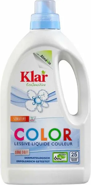 Klar Color Waschmittel sensitive flüssig 1,5 l