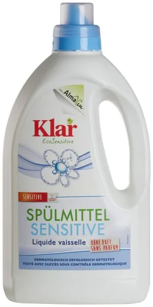 KLAR Spülmittel sensitive ohne Duft 1,5 l KLAR Spülmittel sensitive ohne Duft 1,5 l