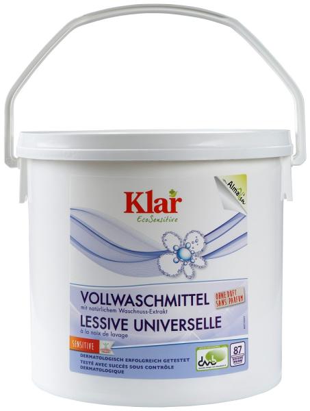 Klar Vollwaschmittel ohne Duft 4,4 kg