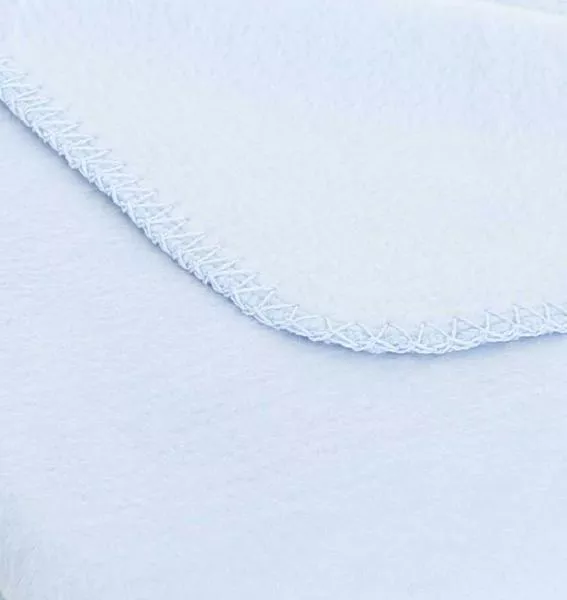 Bio Baby & Kinder Kuscheldecke, hellblau
