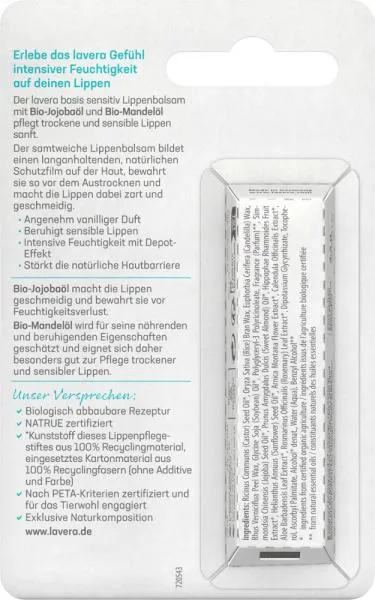 Lippenbalsam basis sensitiv
