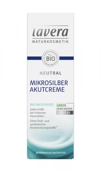 Lavera NEUTRAL Akutcreme mit Microsilber