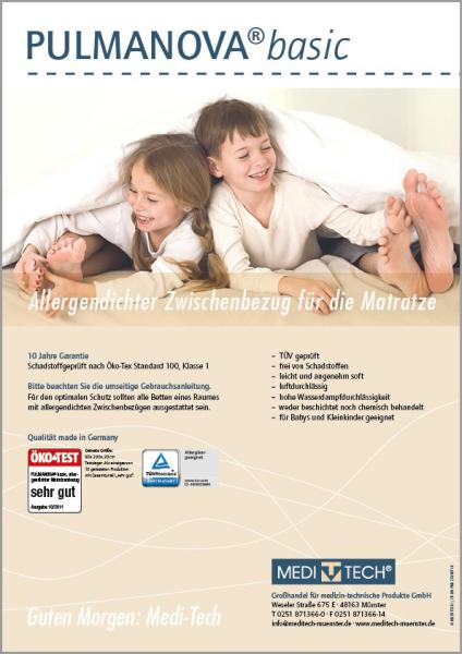 Pulmanova basic Matratzenbezug 80x200x20 cm