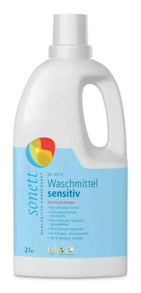 Sonett sensitiv Flüssigwaschmittel duftneutral Sonett sensitiv Flüssigwaschmittel duftneutral