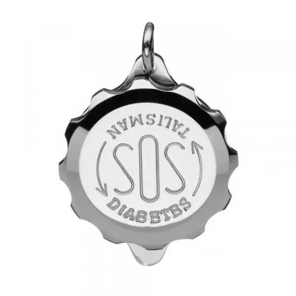 SOS Talisman Anhänger Diabetes Edelstahl SOS Talisman Anhänger Diabetes Edelstahl