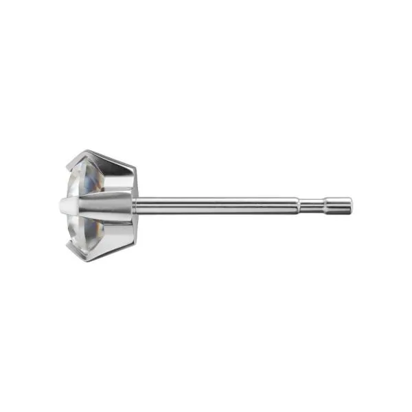 Antiallergische Ohrstecker Zirkonia Chirurgenstahl