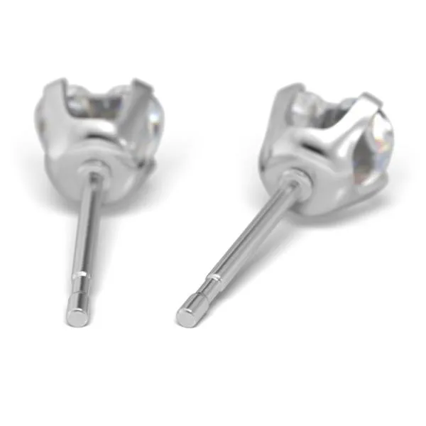 Antiallergische Ohrstecker Zirkonia- Herz Chirurgenstahl Antiallergische Ohrstecker Zirkonia- Herz Chirurgenstahl