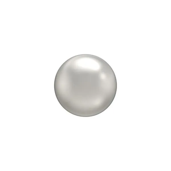 Antiallergische Perlenohrstecker vergoldet 6 mm Antiallergische Perlenohrstecker vergoldet 6 mm