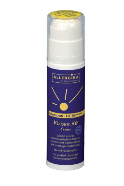 Vivisun 50 Sonnencreme Lsf 50 Allsana Produkte Fur Allergiker