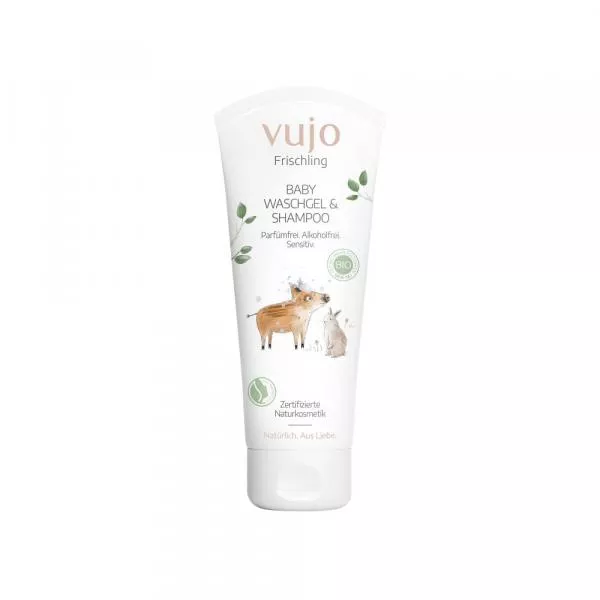 Vujo Frischling Waschgel & Shampoo sensitiv, parfümfrei