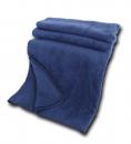 Bio Baumwoll Kuscheldecke, indigo