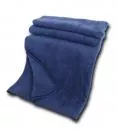 Bio Baumwoll Kuscheldecke, indigo