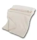 Bio Baumwoll Kuscheldecke, natur 150x200cm