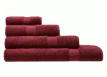 Cotonea Frottee- Handtuch bordeaux