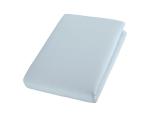 Cotonea Jersey- Spannbettlaken/ Spannbetttuch hellblau
