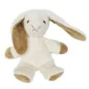 Knuffel- Hase weiß, Kuscheltier waschbar, vegan