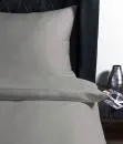 Lyocell / Tencel Bettwäsche Classic Uni silber