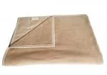 Allergiker Kuscheldecke kochfest 140x200 cm, beige